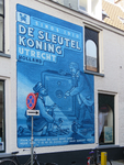 838246 Afbeelding van de muurschildering 'DE SLEUTELKONING', op de zijgevel van het pand Wittevrouwenstraat 24 in de ...